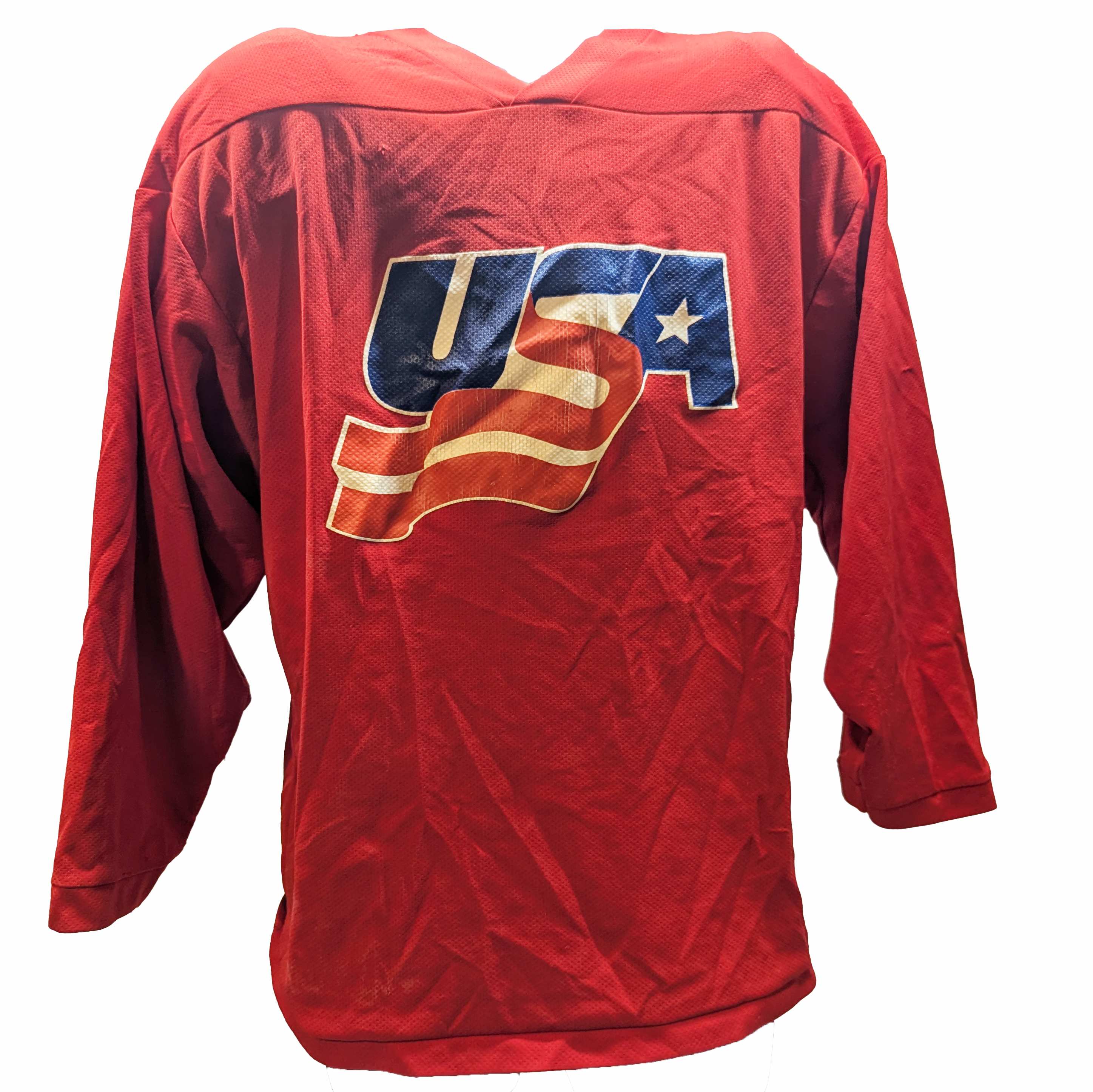 K1 - Maillot d'entraînement d'occasion de l'équipe américaine (logo tricolore)